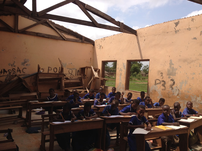 Tolon disaster- 12 school buildings destroyed