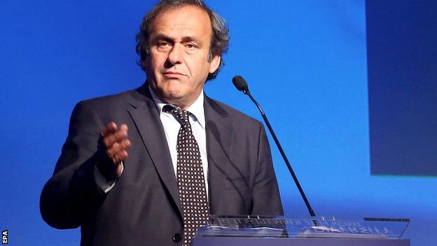 Uefa president Platini will not return Ã‚Â£16,000 watch