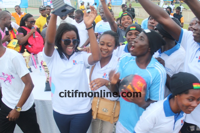 Winners at 2014 Citi Business Olympics