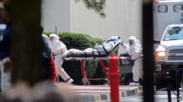 First Ebola case diagnosed on US soil