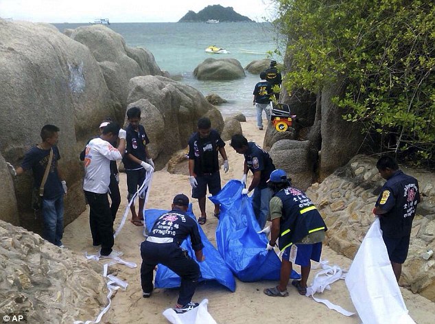 Woman raped and murdered on Thai beach