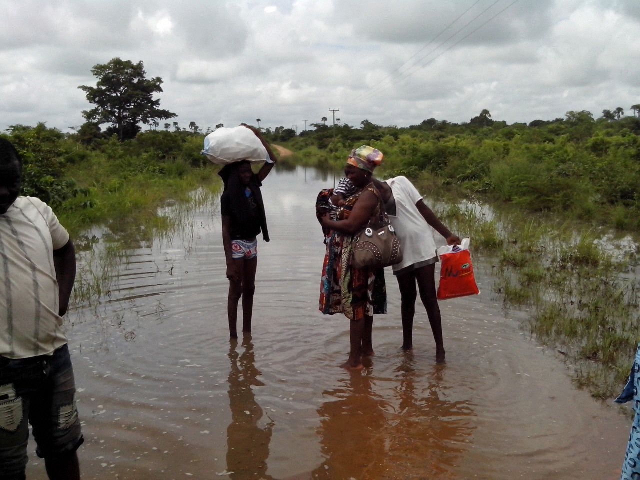 Floods submerge Adaklu